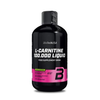 L-Carnitine 100.000 liquid, 500 ml Biotechusa kép