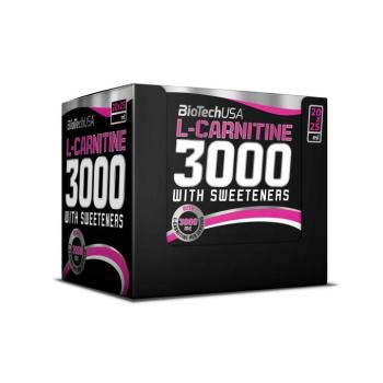 L-CARNITINE AMPULLA NARANCS 3000MG 25ML Biotechusa kép