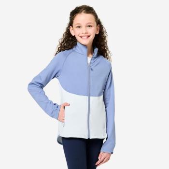 Lány melegítőfelső, karcsúsított szabású Decathlon kép