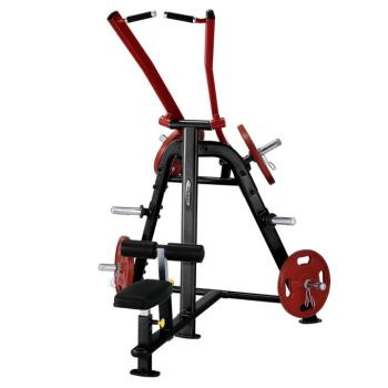 Lat Pull down hátlehúzó Steelflex PlateLoad Line PLLA  fekete-piros kép