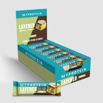 Layered Protein Bar szelet - 12 x 60g - Matcha kép