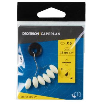 Lebegő gyöngy, surfcasting horgászathoz, ovális, 12 mm, foszforeszkáló Caperlan kép