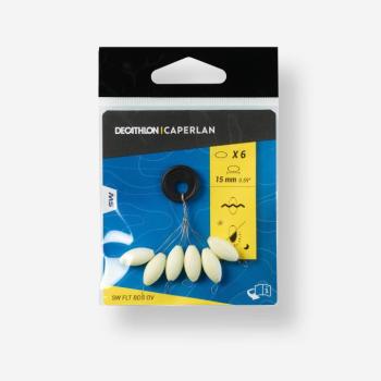 Lebegő gyöngy, surfcasting horgászathoz, ovális, 15 mm, foszforeszkáló Caperlan kép