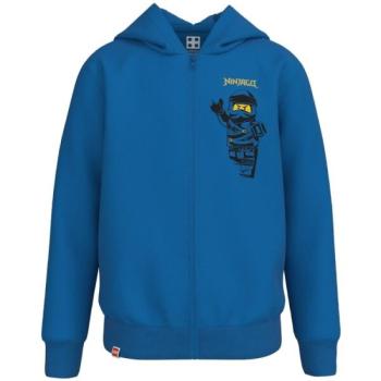 LEGO&reg; kidswear CARDIGAN W. HOOD Fiú cipzáras pulóver, kék, méret kép