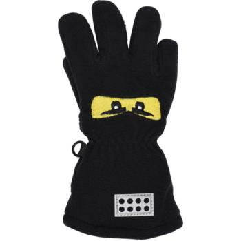 LEGO&reg; kidswear LWASMUS 600 GLOVES Fiú ötujjas kesztyű, fekete, méret kép