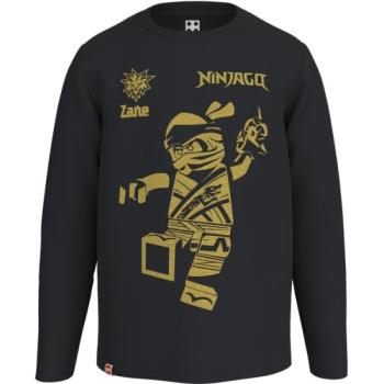 LEGO&reg; kidswear T-SHIRT L/S Fiú felső, fekete, méret kép