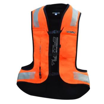 Légzsák mellény Helite Turtle 2 HiVis – bővített  narancssárga  XL kép