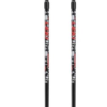 Leki Rider Vario, black-white-neonred kép