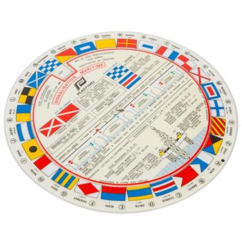 Lemez tengeri jelzésekkel, francia Plastimo kép