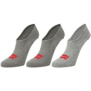 Levi's&reg; FOOTIE HIGH RISE BATWING LOGO 3P Zokni, szürke, méret kép