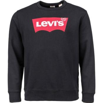 Levi's&reg; GRAPHIC CREW B LOGO SSNL CREW MINERAL BL Férfi pulóver, fekete, méret kép