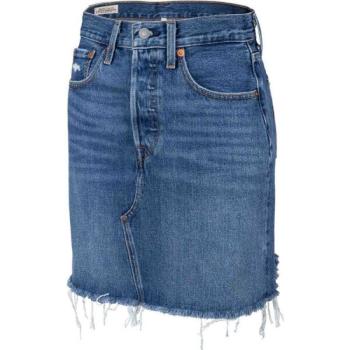 Levi's&reg; HR DECON ICONIC BF SKIRT CORE Női farmerszoknya, sötétkék, méret kép