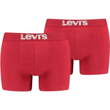 Levi's&reg; MEN SOLID BASIC BOXER 2P Férfi boxeralsó, piros, méret kép