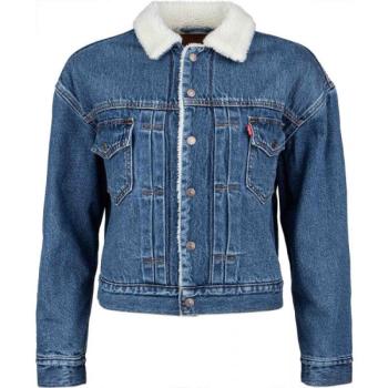 Levi's&reg; NEW HERITAGE SHERPA Női farmerkabát, sötétkék, méret kép