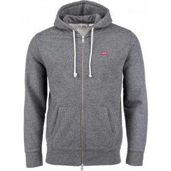 Levi's&reg; NEW ORIGINAL ZIP UP CORE Férfi pulóver, szürke, méret kép