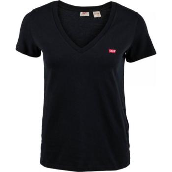 Levi's&reg; PERFECT V-NECK TEE SHIRT Női póló, fekete, méret kép