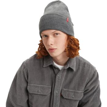 Levi's&reg; SLOUCHY RED TAB BEANIE Férfi téli sapka, szürke, méret kép