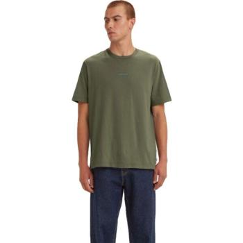 Levi's&reg; SS RELAXED FIT TEE BW TAPE Férfi póló, khaki, méret kép