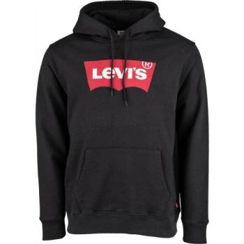 Levi's&reg; STANDARD GRAPHIC HOODIE CO HM Férfi pulóver, fekete, méret kép