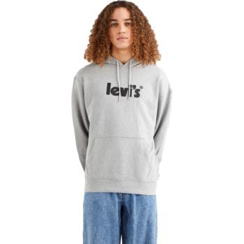 Levi's&reg; T2 RELAXED GRAPHIC PO MV LOGO Férfi pulóver, szürke, méret kép