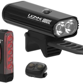 Lezyne Connect Drive Pro 1000XL/ Strip Connect Pair Black kép