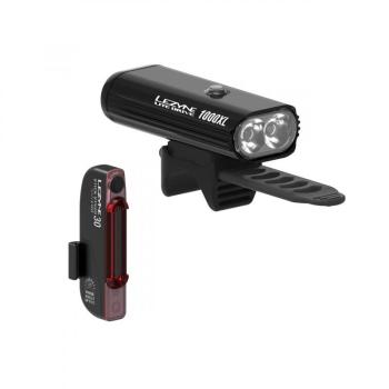 LEZYNE-LITE DRIVE 1000XL / STICK PAIR Fekete kép