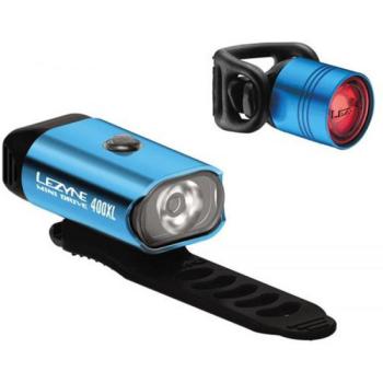 Lezyne MINI DRIVE 400 / FEMTO DRIVE PAIR Lámpa szett, kék, méret kép