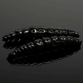 Libra Lures Larva 30 - 040 Black plasztik csali kép