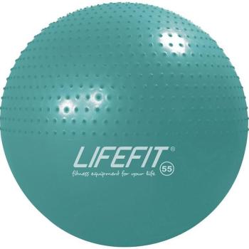 Lifefit Masszázs labda 55 cm, türkiz kép