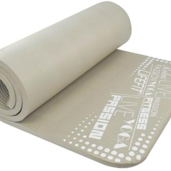 Lifefit Yoga Mat Excluziv plus szürke kép