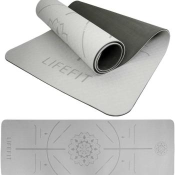 Lifefit YOGA MAT RELAX DUO, 183x58x0,6cm, fekete kép