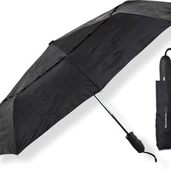 Lifeventure Trek Umbrella black medium kép