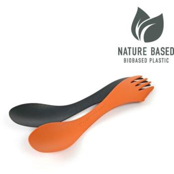 Light my fire SPORK MEDIUM BIO 2-PACK Evőeszköz, narancssárga, méret kép