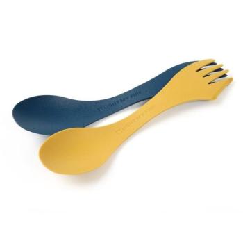 Light my fire SPORK ORIGINAL BIO 2-PACK Evőeszköz, sárga, méret kép