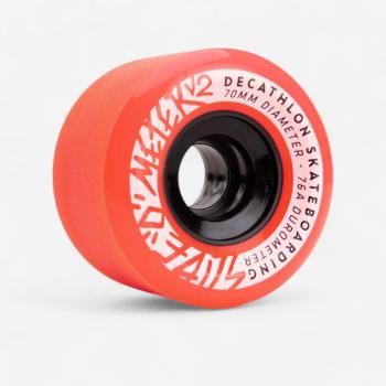 Longboard kerék Slide, 70 mm 76A, 4 db Decathlon kép