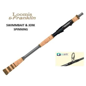 Loomis And Franklin Swimbait &amp;amp; Jerk Spinning- Im7 Swj702Sxhmf... kép