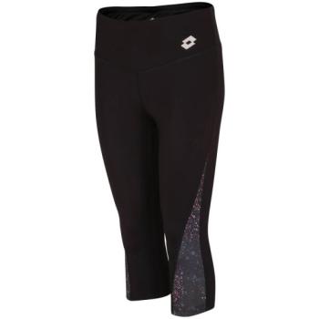 Lotto RUN FIT W LEGGING MID 1 Női 3/4-es leggings, fekete, méret kép