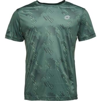 Lotto RUNNING II TEE PRT2 Férfi póló futáshoz, khaki, méret kép