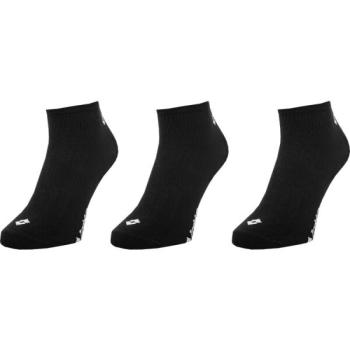 Lotto SPORT SOCKS 3P Sportzokni, fekete, méret kép