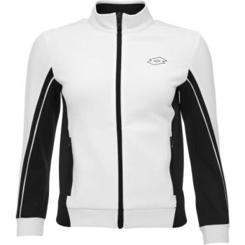 Lotto SQUADRA III FULL-ZIP TOP Lány sportpulóver, fehér, méret kép