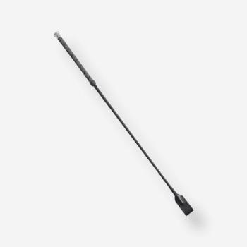 Lovaglópálca 540-es, fonott, 69 cm, fekete Fouganza kép