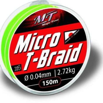 Magic trout ? 0,10mm micro t-braid h: 150m 7,26kg / 16lbs zöld kép