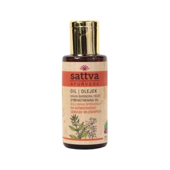 Maha bhringraj hajgyökér erősítő olaj 100ml - Sattva Ayurveda kép