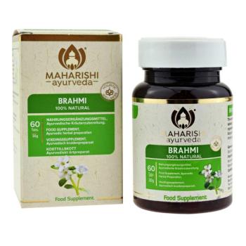 Maharishi Ayurveda Maharishi Brahmi Természetes stressz, agy, lelki egyensúly tabletta 60 db kép