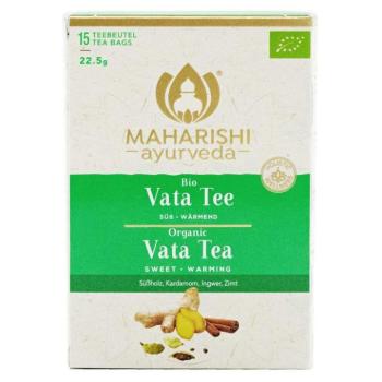 Maharishi Ayurveda Maharishi Vata Tea ájurvédikus gyógynövény- és fűszertea 15 tasak kép