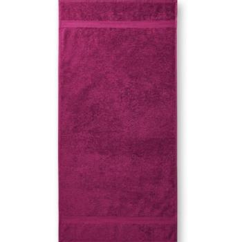 Malfini Terry Bath Towel pamut strandtörölköző 70x140cm, fuchsia red kép