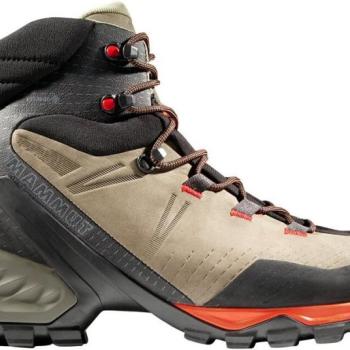 Mammut Trovat Tour High GTX® Men Asphalt-Hot red kép