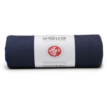 Manduka equa® jóga törölköző 67 x 40 cm Szín: Midnight (Sötétkék) kép