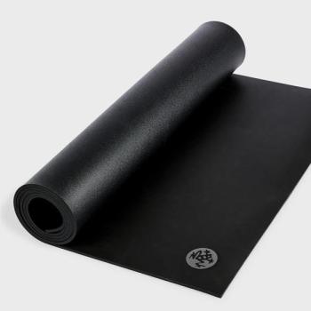 Manduka GRP® ADAPT YOGA MAT csúszásgátló PU felületű gumi jógaszőnyeg 180 x 66 cm x 5 mm Szín: Fekete 200 cm kép