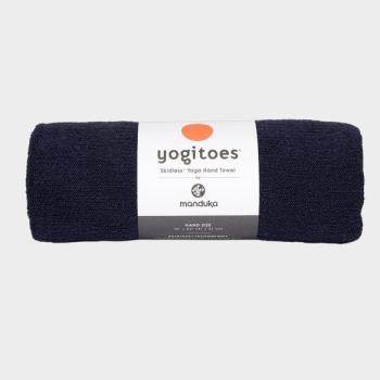 MANDUKA yogitoes® kis jóga kéztörlő - Midnight (sötétkék) 61 x 41 cm kép